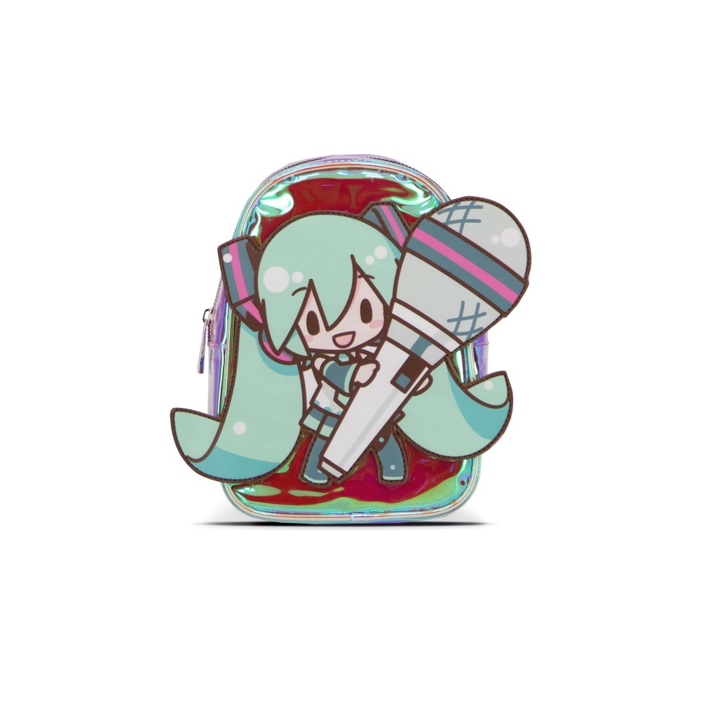 Hatsune Miku - Shiny Mini Backpack - Multicolours